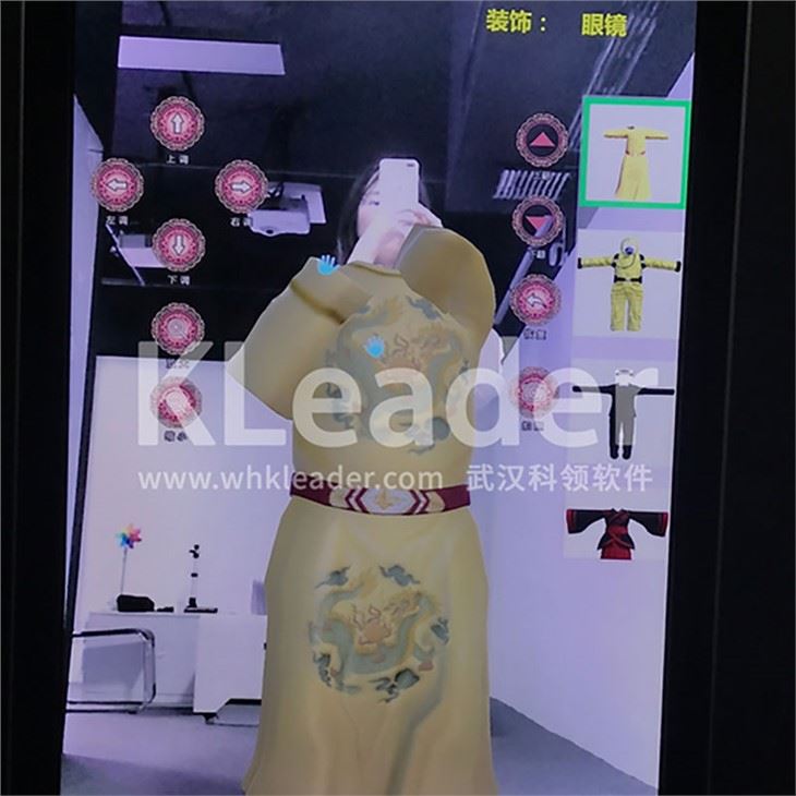 Виртуальная 3D-фитинга для музея