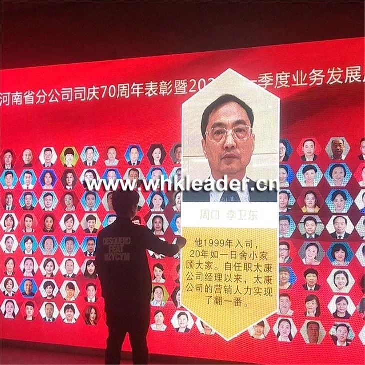 Интерактивная сенсорная стена