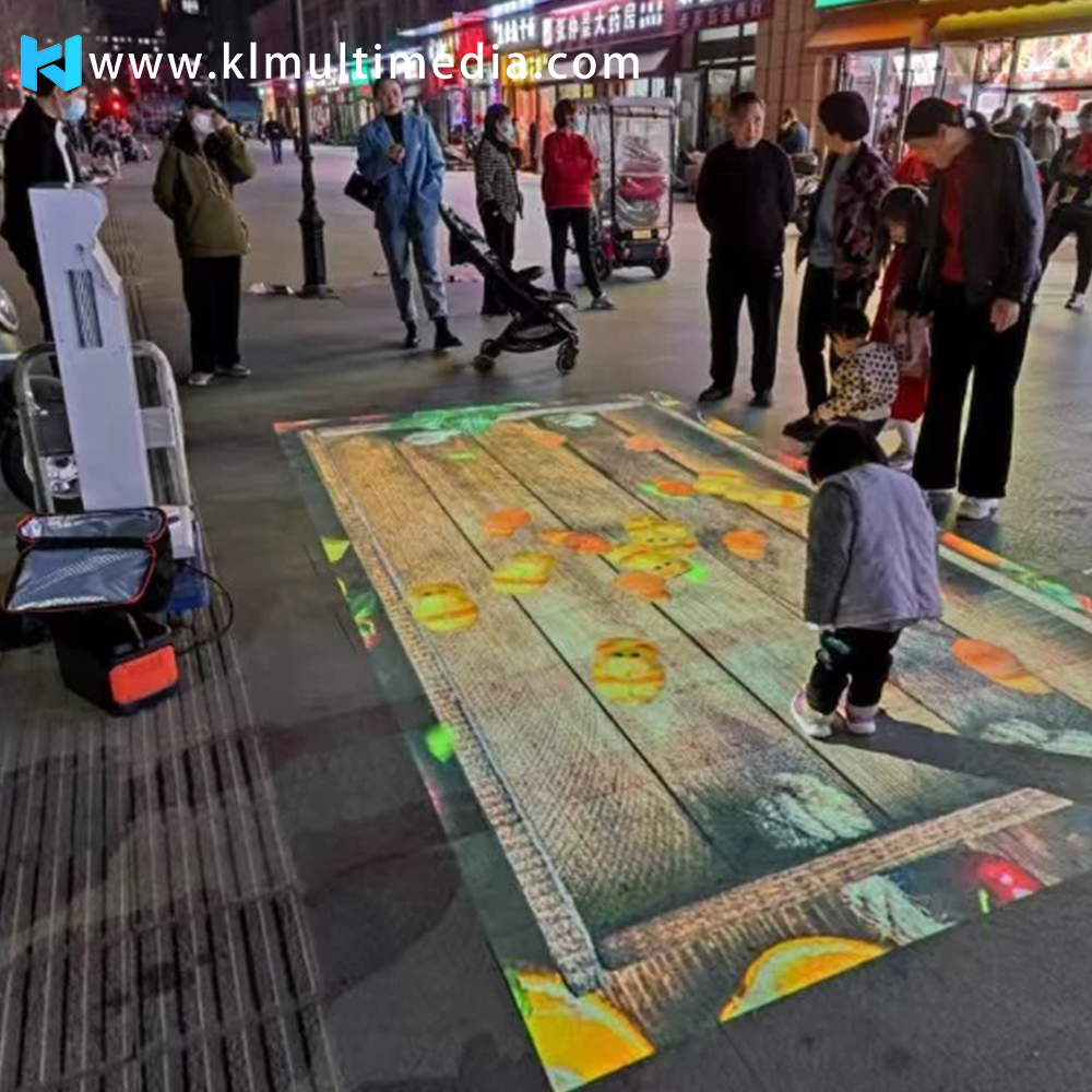 Портативный напольный проектор