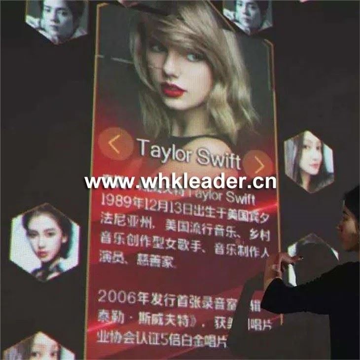 Интерактивная сенсорная стена