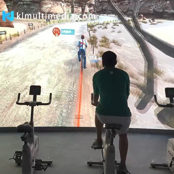 Виртуальная поездка на велосипеде