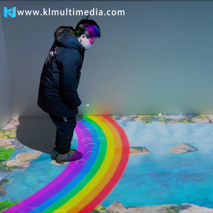 Интерактивный напольный проектор