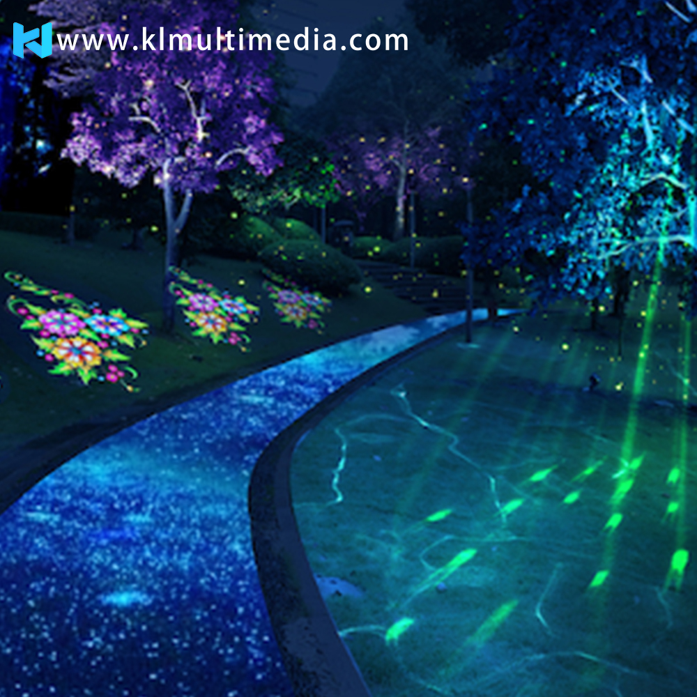 Интерактивные огни