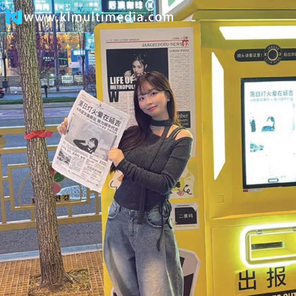 Газетная фотобудка