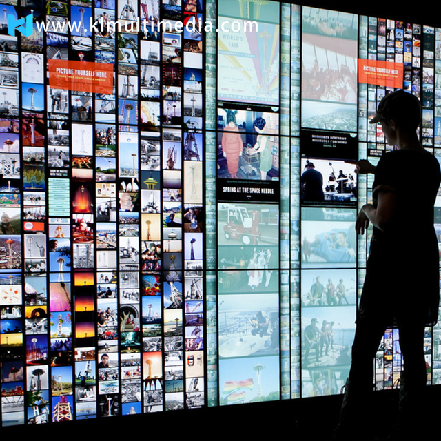 Интерактивная светодиодная стена