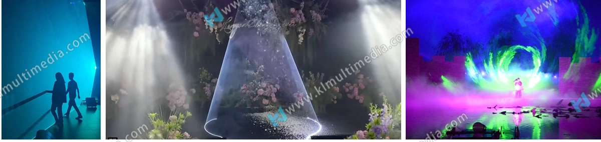 Наружная проекция туманной голограммы