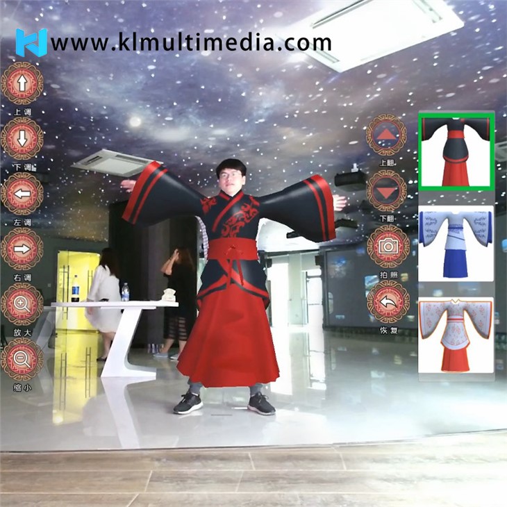 Виртуальная 3D-фитинга для музея