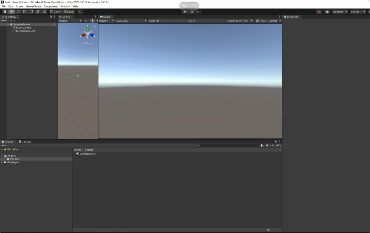 создать новый проект приложения