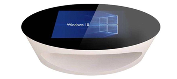 Овальный стол с сенсорным экраном