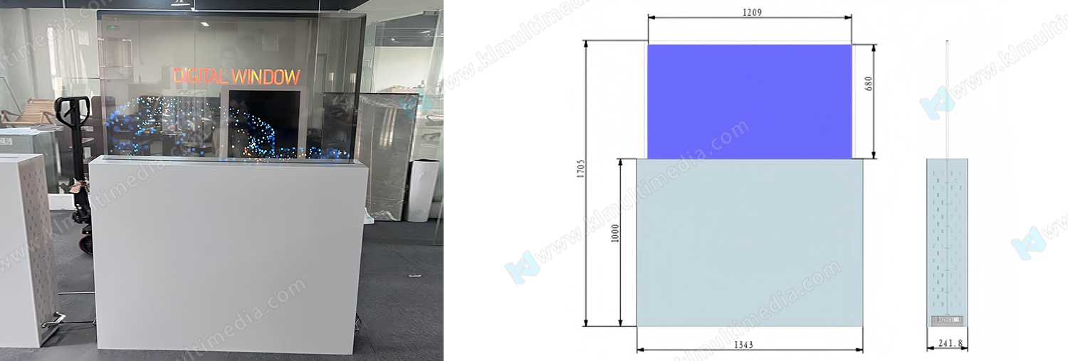 55-дюймовый, с регулируемой высотой1.1